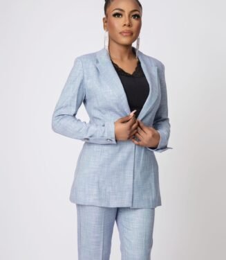 Maxine Blazer Set - Sophisticated Tailored Two-Piece Suite