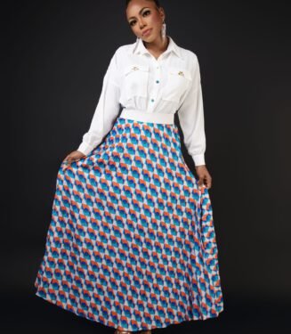 Carolina Skirt Set - Chic Feminine Tailored Two-Piece Ensemble