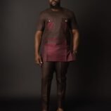 AfroMen Maroon Smart