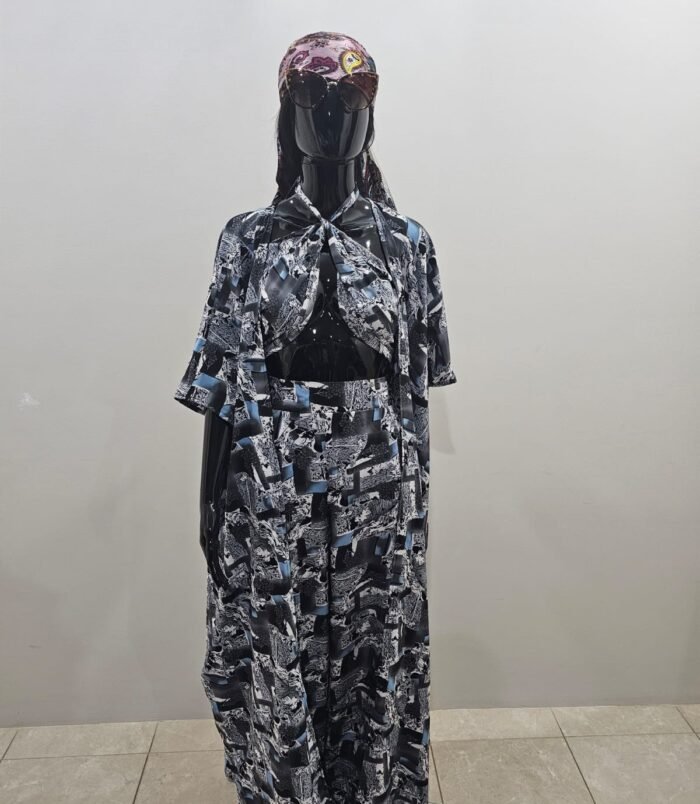 Ladies GreyBlack Dress