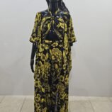 Ladies YellowBlack Dress