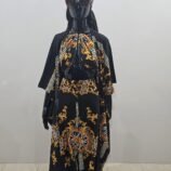 Ladies BlackYellow Gowns