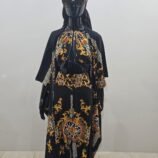 Ladies BlackYellow Gowns