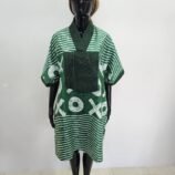 Afro Green Mini Dress