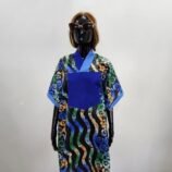 Afro BlueGreen Dress
