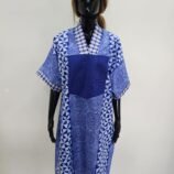 Afro Royal Mini Dress