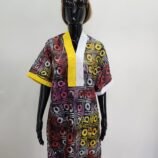 Afro MixColour Mini Dress