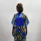 Afro BlueGreen Dress